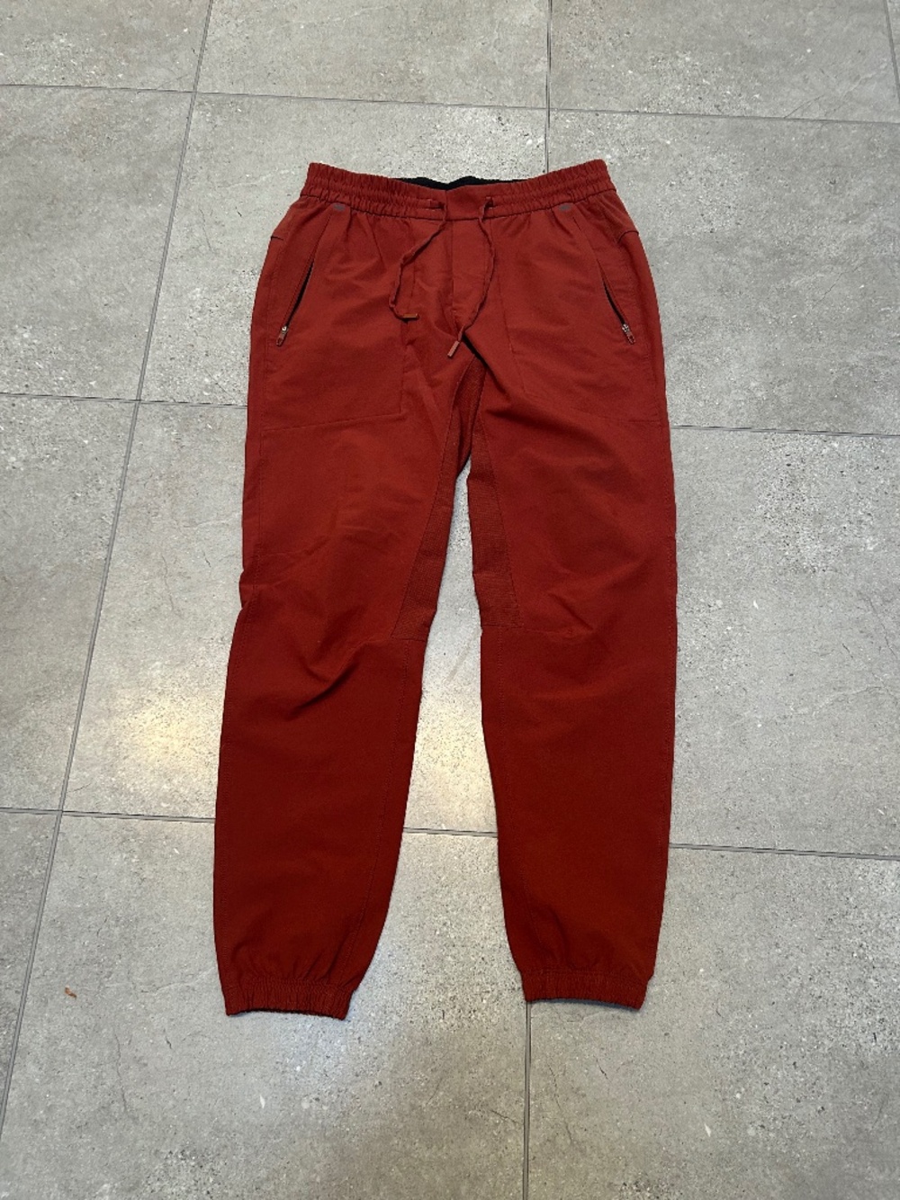 Men's Lululemon Medium rust coloured track pants